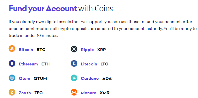 Kraken Exchange. Find your account with cons