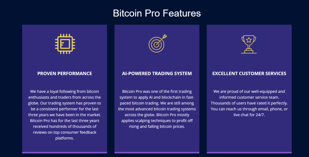 Bitcoin Pro Features