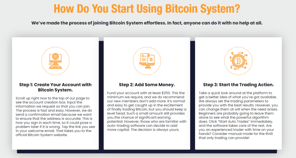 How do you start using Bitcoin System Overview 