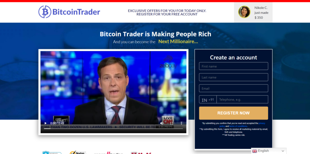 Bitcoin Trader presentation