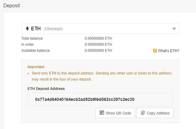 Image showing crypto deposit slip