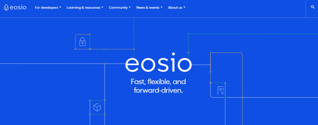 Home page of EOS