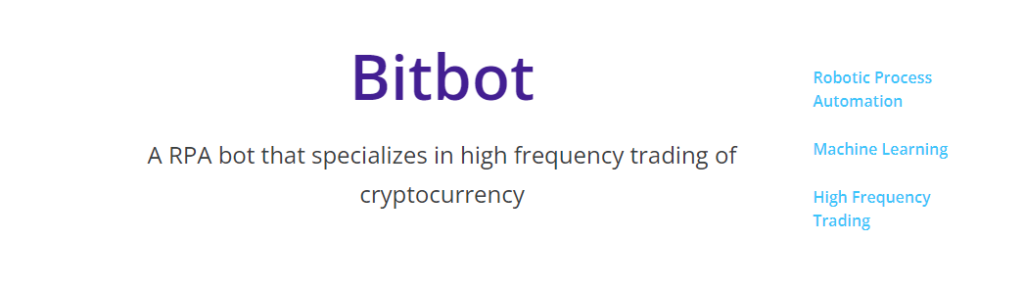 Features of Bitbot.