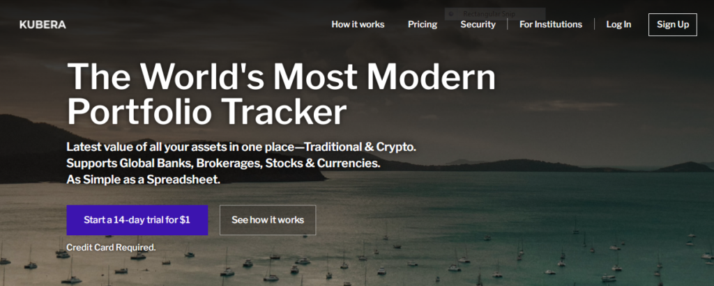 Kubera Crypto Portfolio Tracker