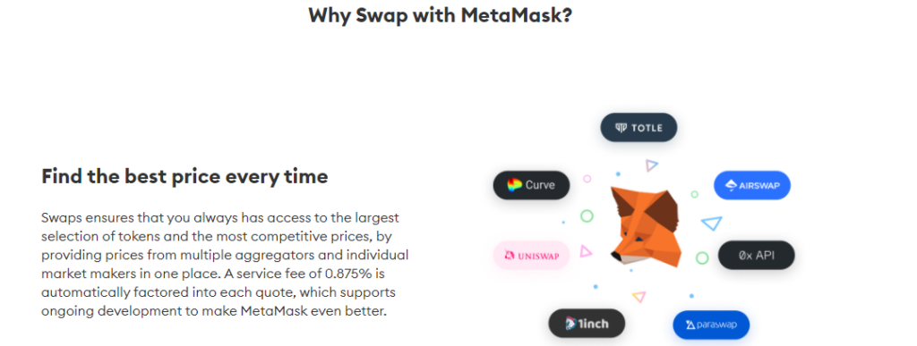 Feature of Metamask.