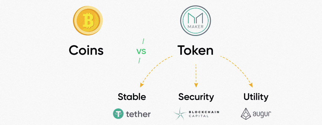 tokens vs. coins