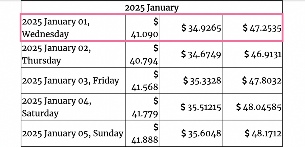 Gov Capital 2025 KAVA price forecasts