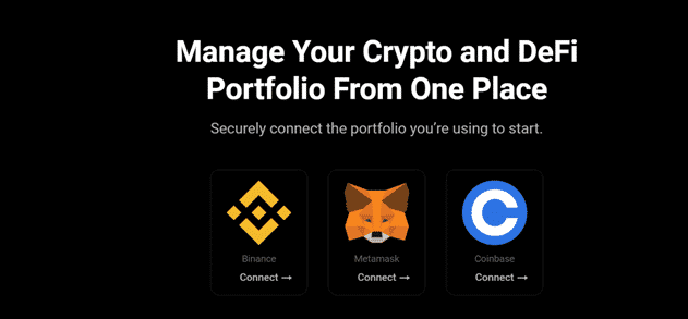 chart showing crypto portfolio tracker synergies 