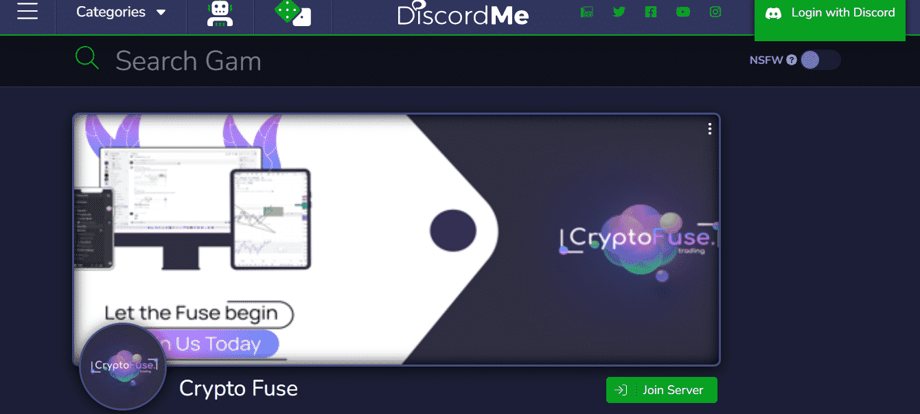 CryptoFuse home page